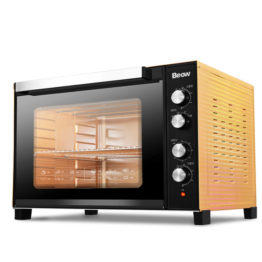 Polish Chromed Stainless Steel Countertop oven Convection Toaster Oven