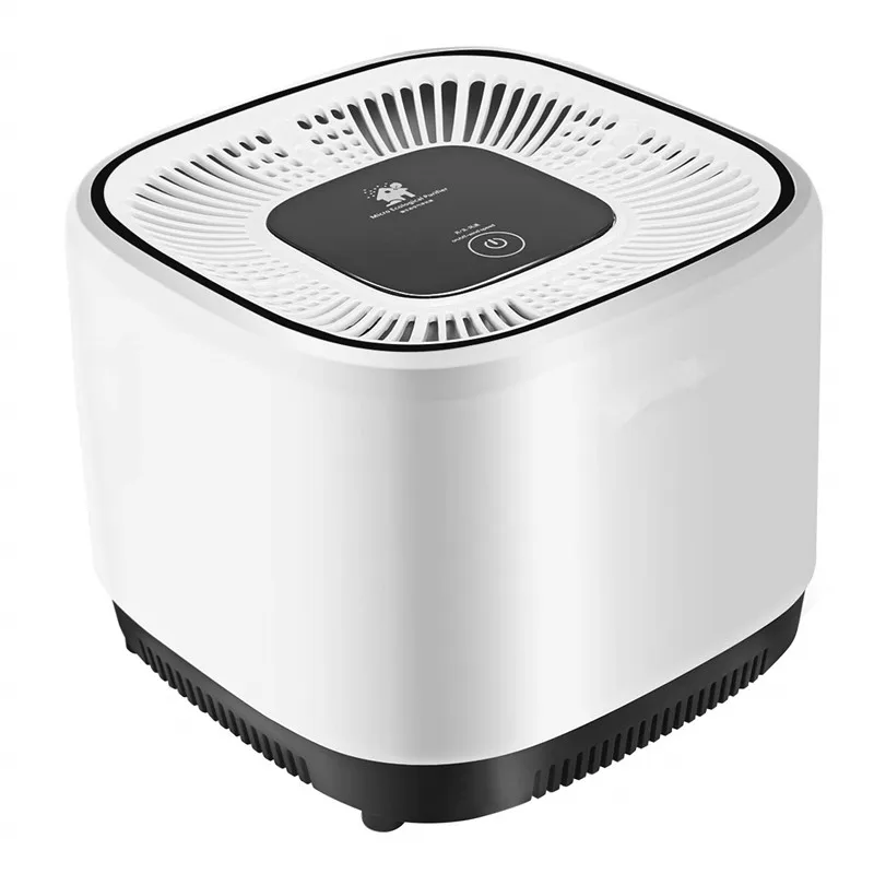 Desktop Air Cleaner Portable HEPA Purifier Filter 2 in 1 Anion Sterilization Carbon Filter Air Purifiers