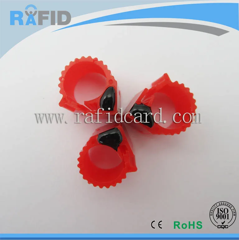 Low Price Rfid Chicken Foot Ring ,tauris System Etc Provided Ear Tags Hot Product 2019 with Hitags256 Chip for MEGA,BENZING,TIPE