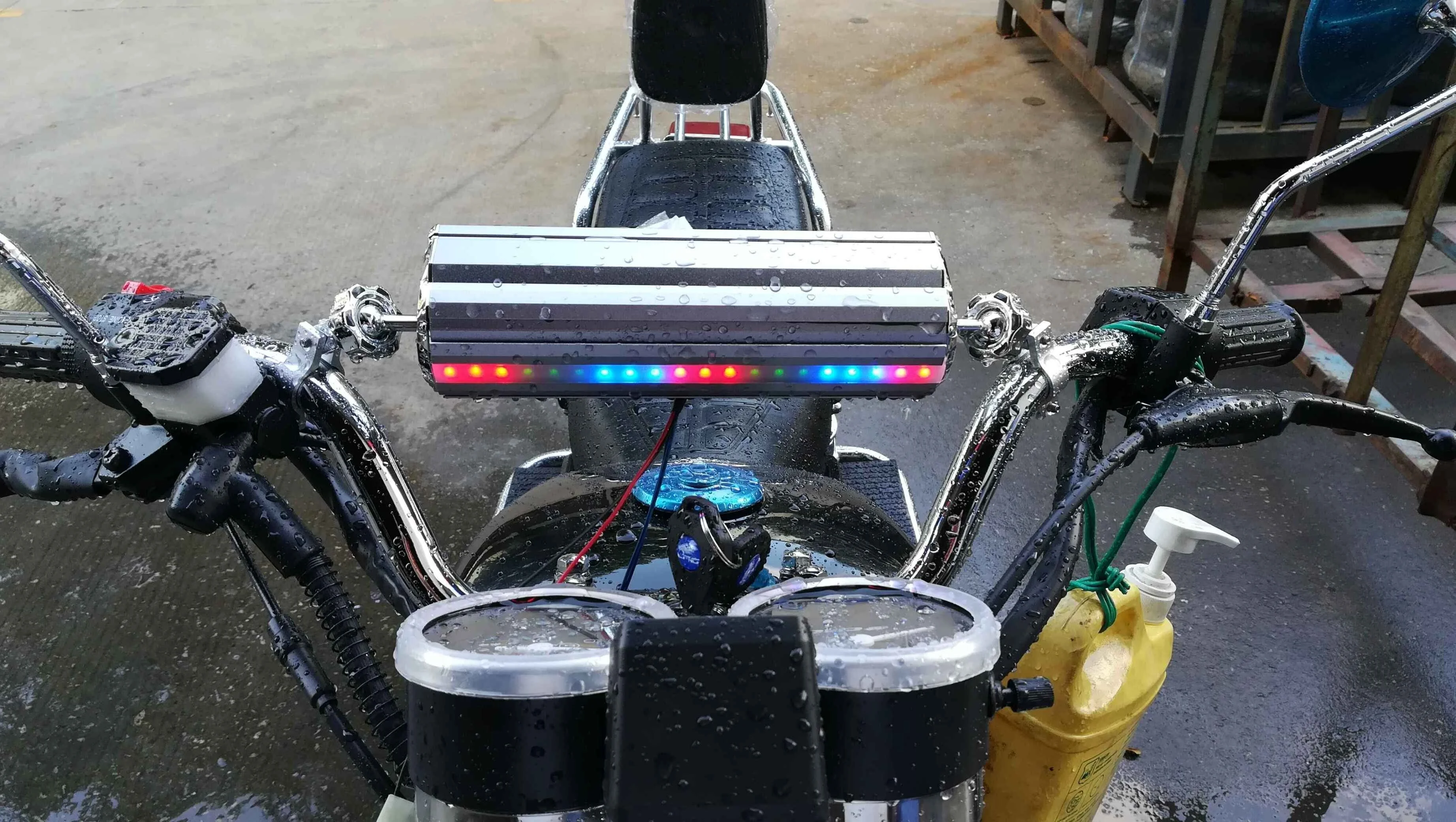 Hot Sale Waterproof Anti-theft subwoofer stereo Motorcycle radio MP3 player