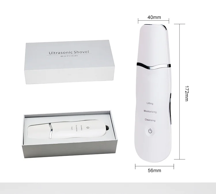 Professional Skin Scrubber Facial Cleaning Ultrasonic Scrubber Home Use Beauty Equipment