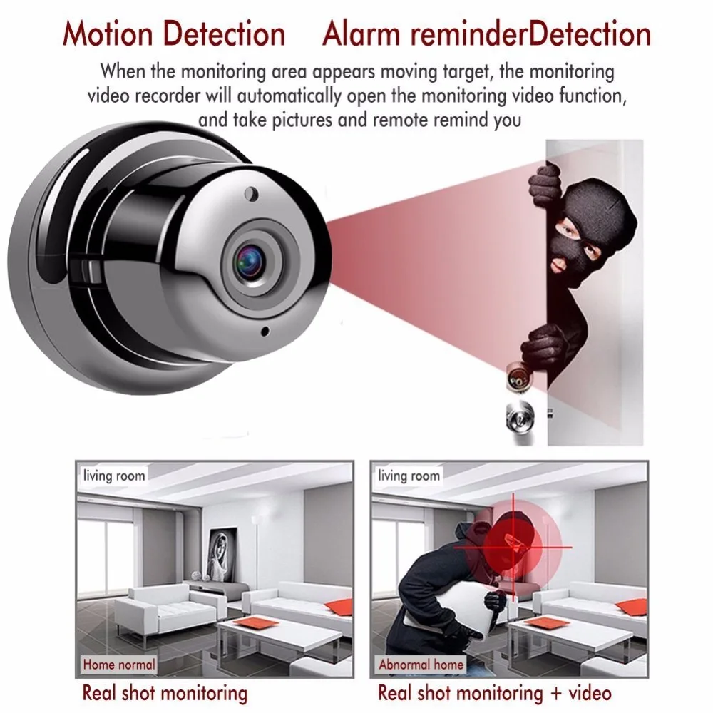 Wireless IP Camera HD 720P Mini Wifi Camera Network P2P Baby Monitor 960P CCTV Security Video Camera with IR-cut Two Way