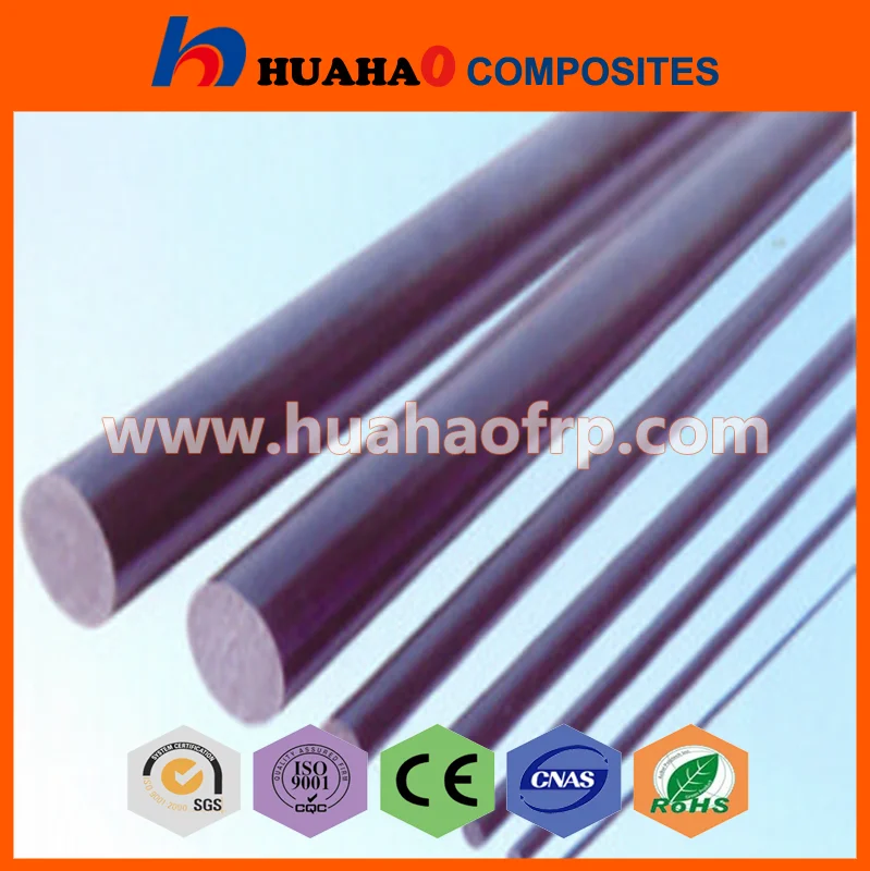 Высокая Прочность стекловолокна стержень для rc планер Гибкая Прочный Пултрузионные Профессиональный Производитель