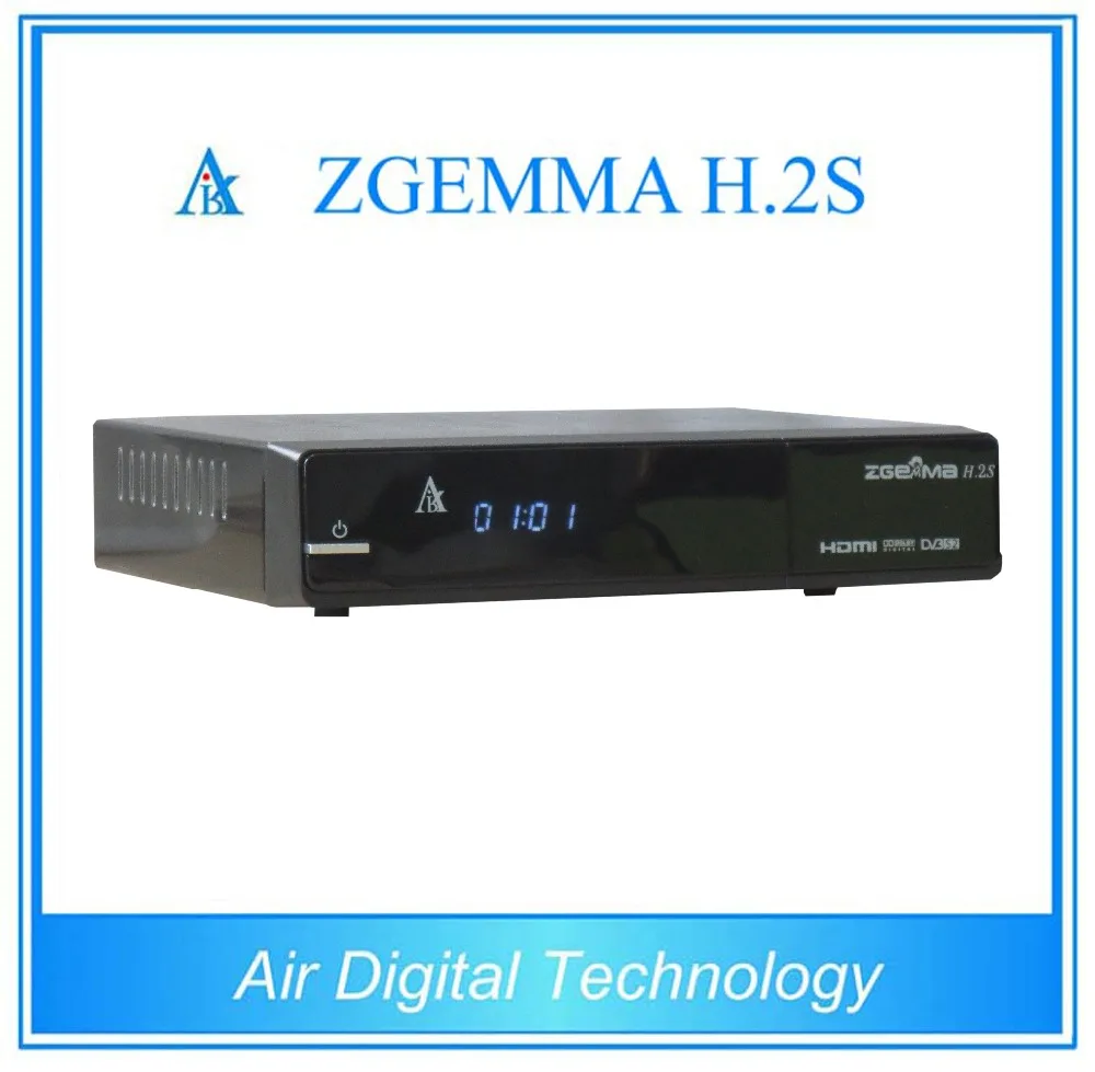 enigma2 receiver ZGEMMA H.2S twin tuner DVB S2&S with Broadcom 7362 dual core cpu