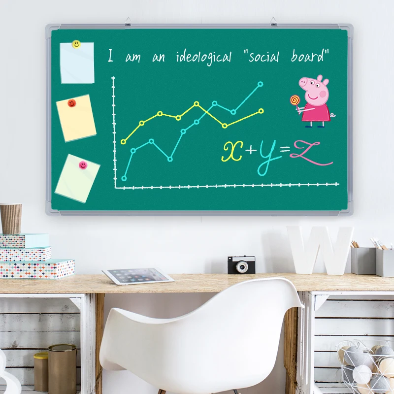 school boards chalkboard green board with stand