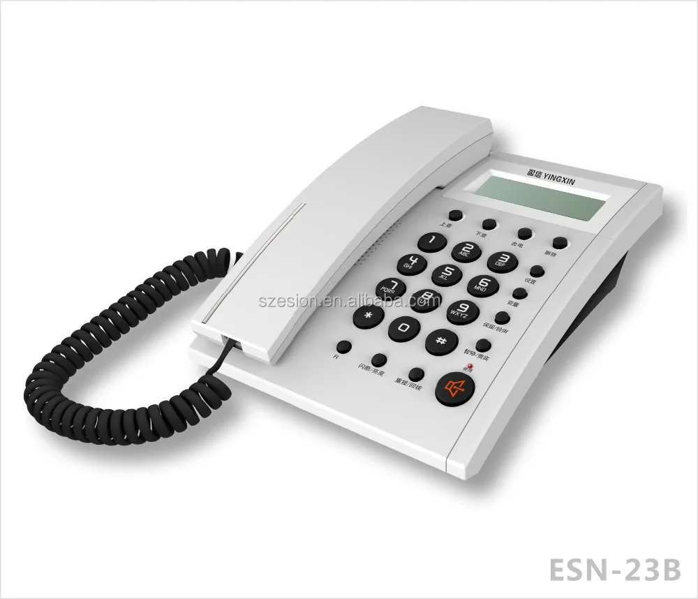 
ESN-23B Corded desktop caller ID telephone home telephone office telephone 