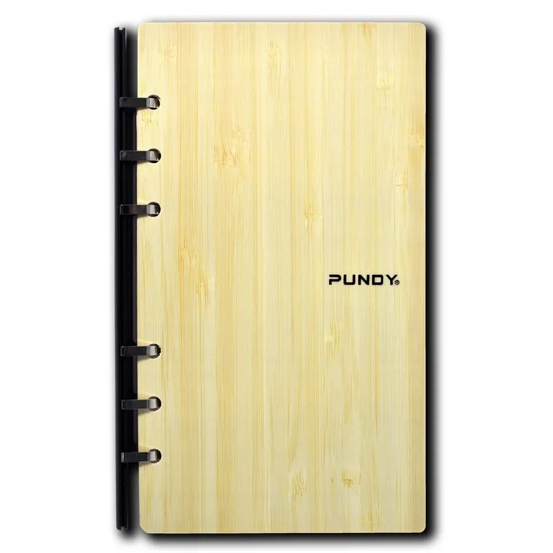 eco friendly product : PUNDY bamboo notebook