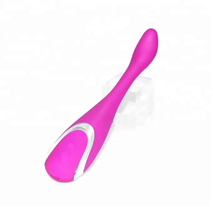 China Sex Shop 7-Frequency Silicone Flexible Electric Big G Spot Female Clitoris Vibrator