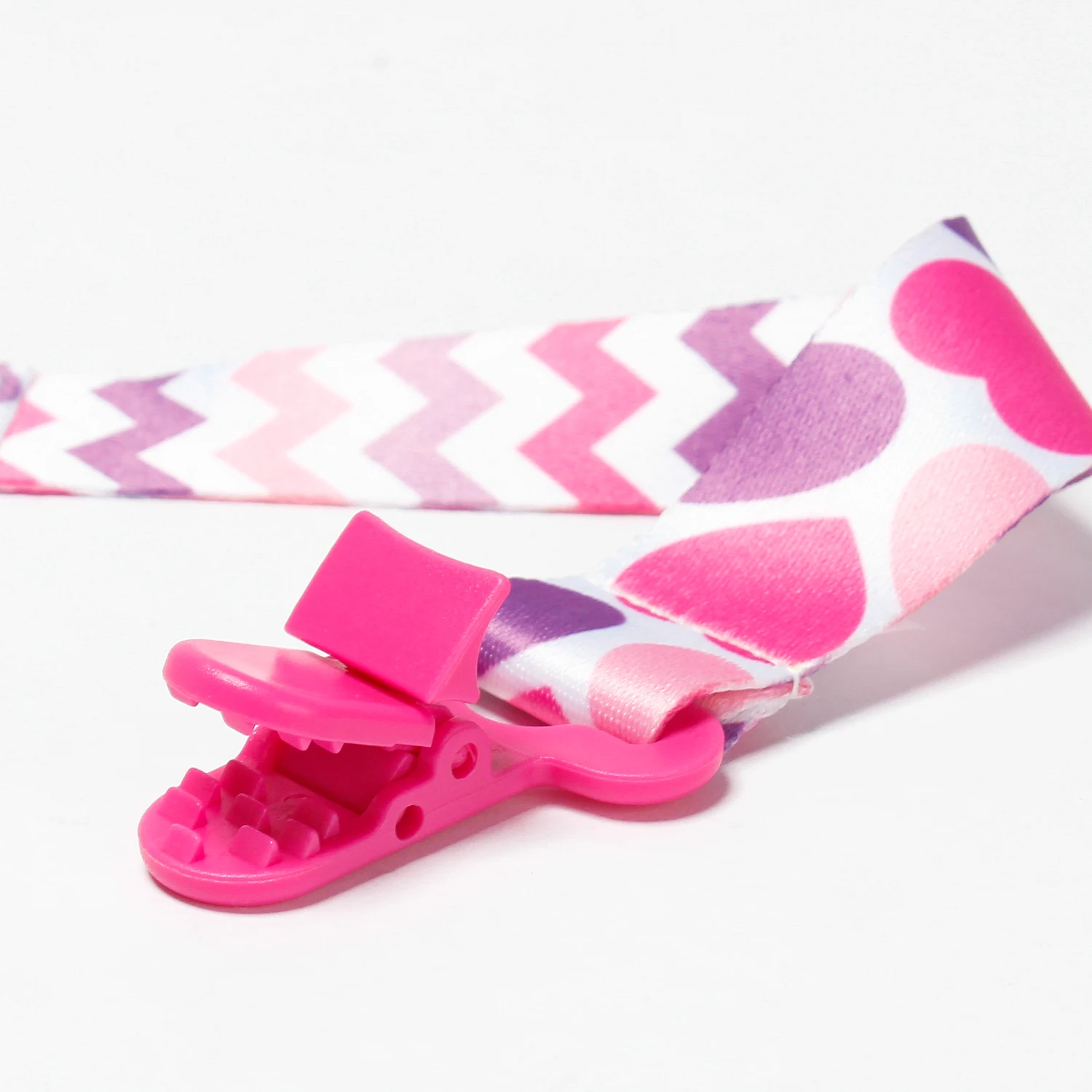 
Baby safety silver cartoon cute pacifier with clip 