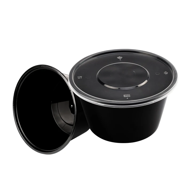 
 Пластиковая миска для супа, 2000 мл, безопасная для микроволновой печи, без БФА  