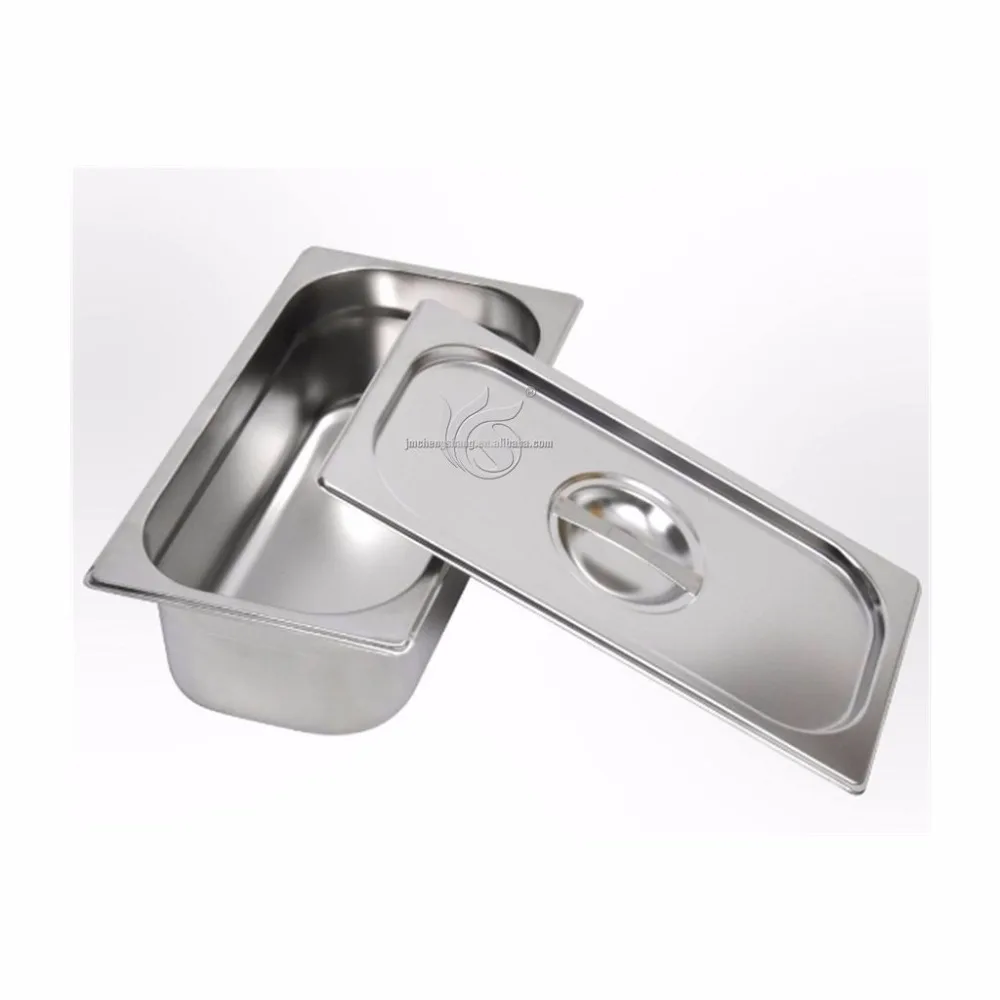 Restaurant Supplies Stainless Steel Gastronomic Equipment GN Pan with Stainless Lid Customized
