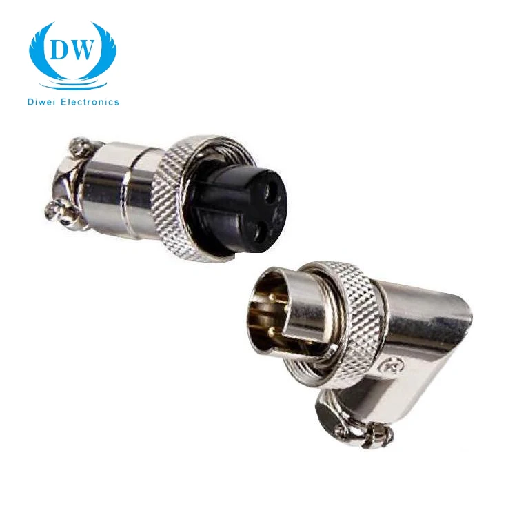 Good Seal Circle Shaped GX16 Aviation Connector for Medical Equipment