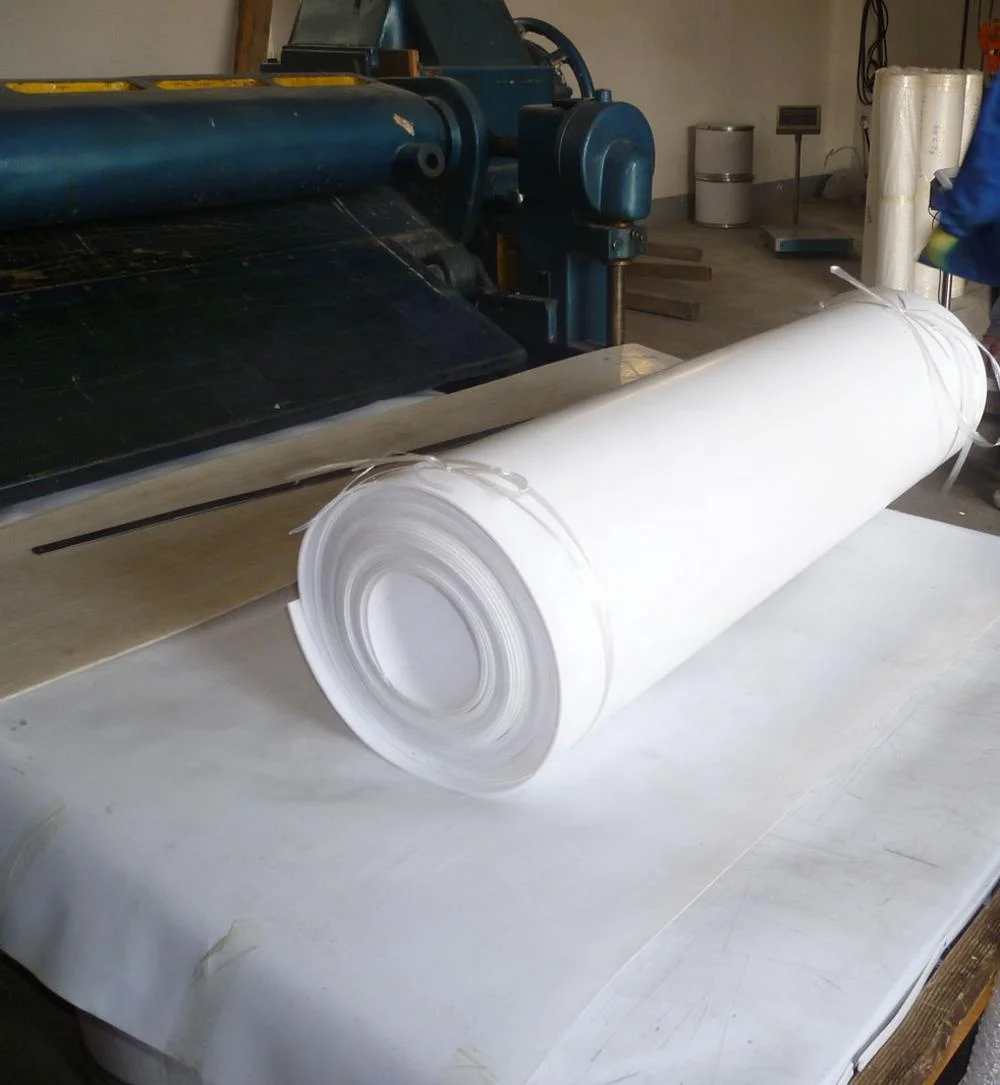 PTFE Skived sheet Width 900, 1000, 1200, 1500, 1800, 2000mm E.U. Standard