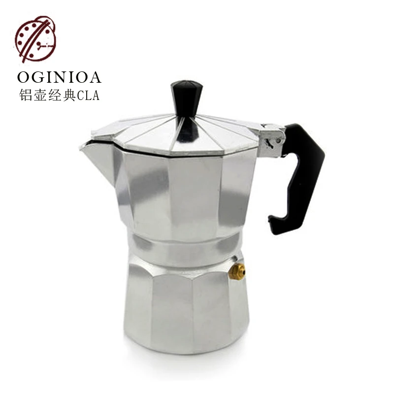 Amzone best sale competitive price aluminum espresso coffee maker  moka pot