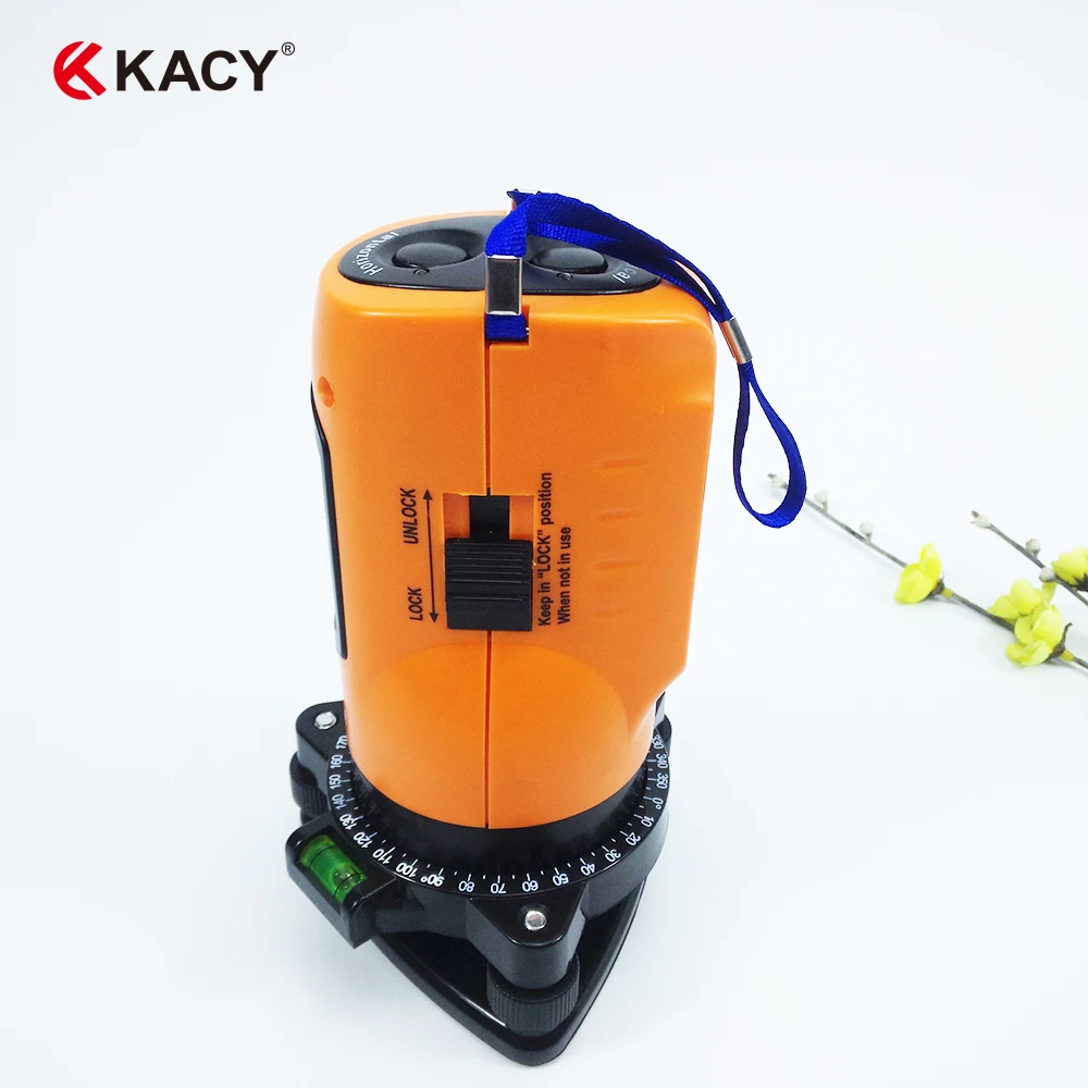 Laser alignment kit with self-leveling lines