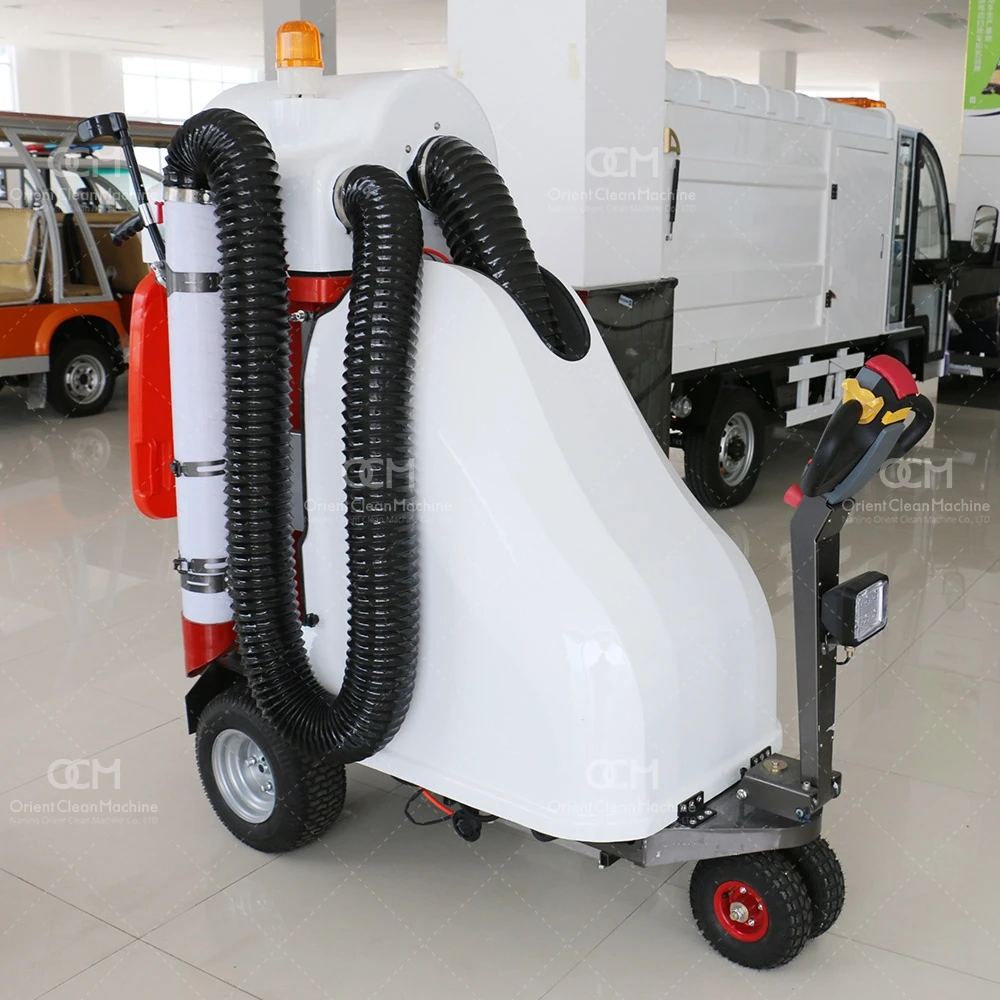 MAMUT Pure Electric Fuel  Grass Sweeper Sidewalk Pavement Push Sweeper Vacuum Cleaner