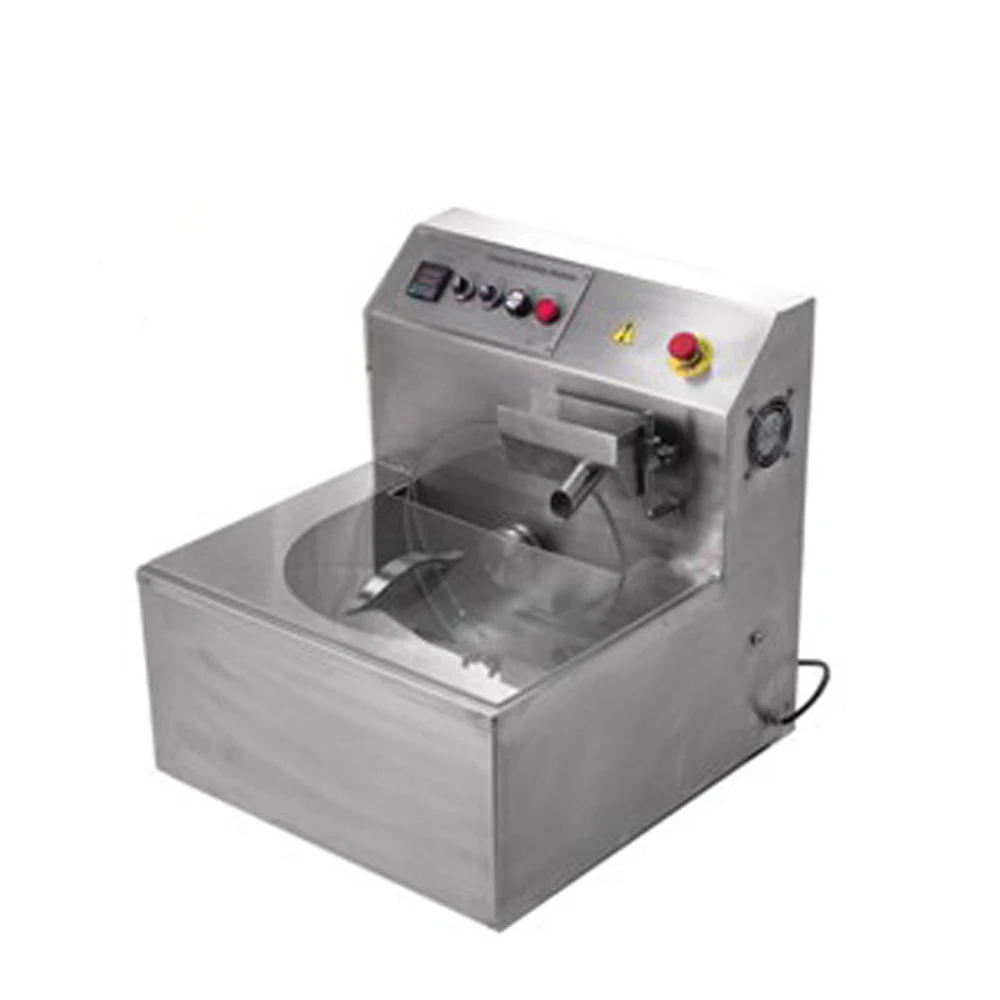 5% discount temperature control electric 8kg small chocolate bar machine with Omron motor