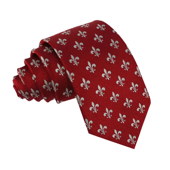 Manufacturer Custom Fashion Neckties Jacquard Yellow Color Pattern Tie Mens Custom Silk Neck Ties