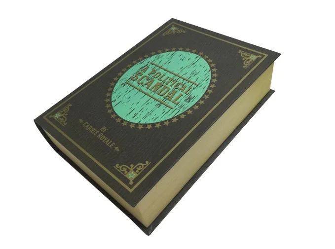 New style fake book shaped decorative books like gift boxes customized decor book for showroom