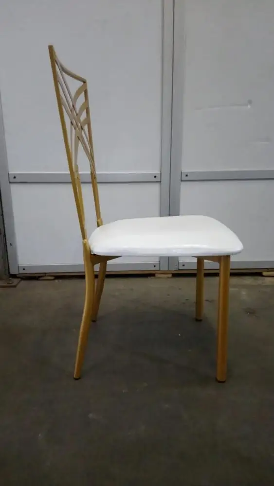 Chameleon chair made of iron stainless steel aluminum fro event party rental furniture