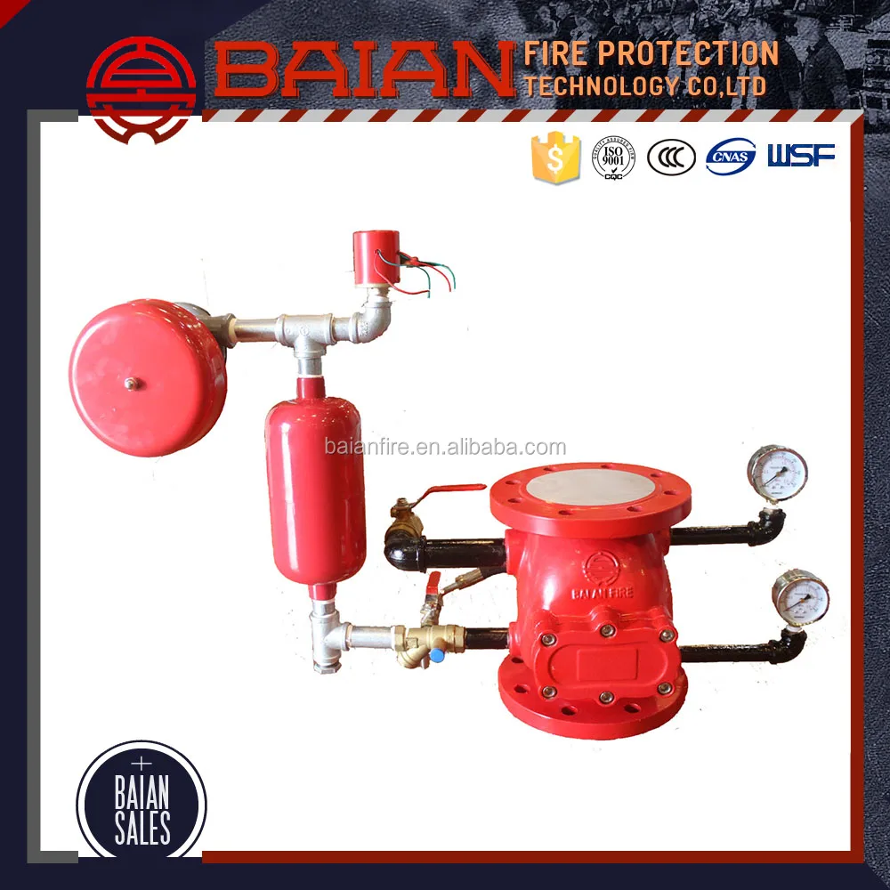 Ductile Iron material wet alarm клапан для продажи в