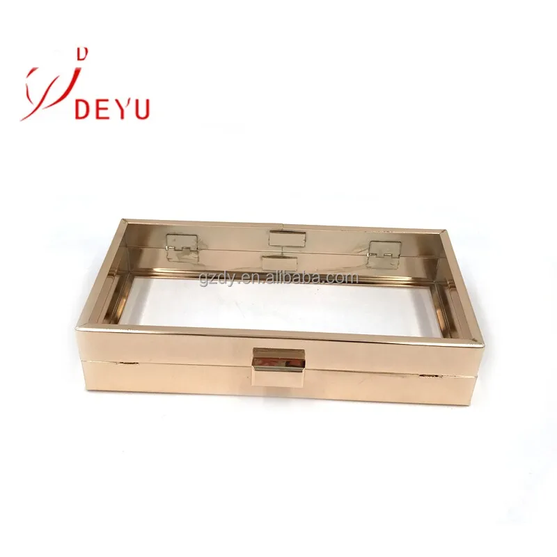 Wholesale Factory Clutch Frame Kiss Lock Box Clutch Frame Hardwre DIY Bag For Purse