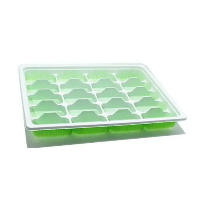 
Blister 18 compartment plastic disposable PP frozen food dumpling tray Blister 18 compartment plastic PP frozen food dumpling tray&nbsp;