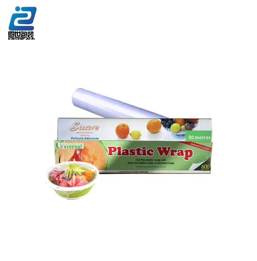 factory direct supply PE/PVC stretch wrap cling film for food packing