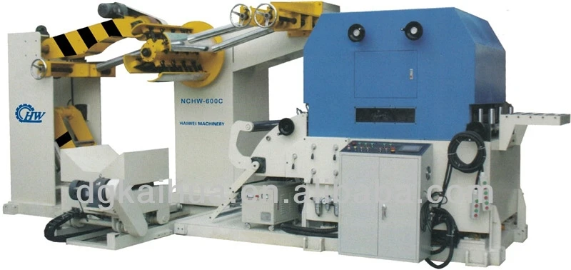 Cnc гидравлические размотчика с пресс руку и автомобиль катушки выпрямитель и nc рулонной подачи( 3in1)