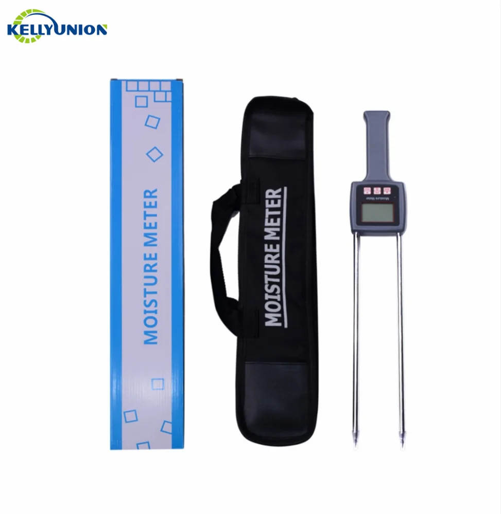 Professional Wood Sawdust Powder Hay Bale Peat bamboo straw fibre Moisture Meter Hygrometer TK-100H