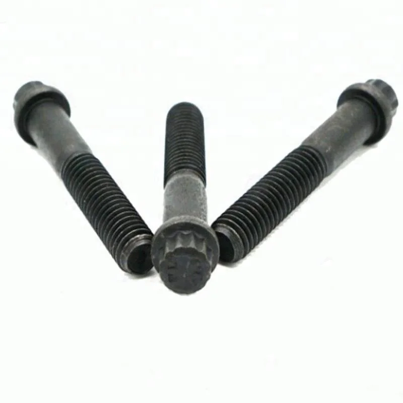 M6 M8 Titanium GR5 12 Point Flange Bolt