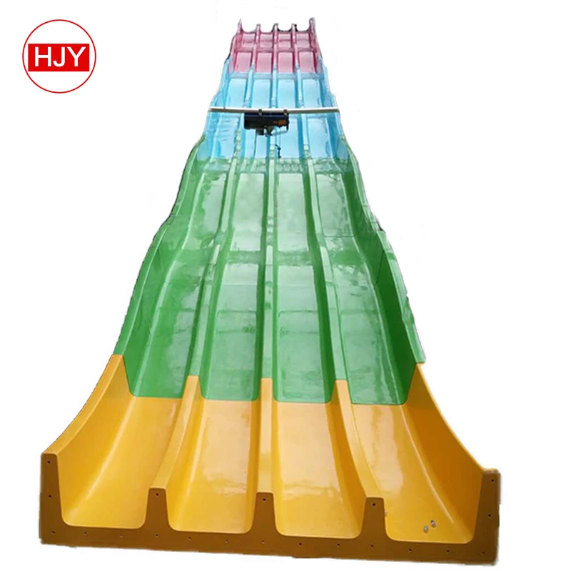 amusement water park equipment slide fiberglass pool slide