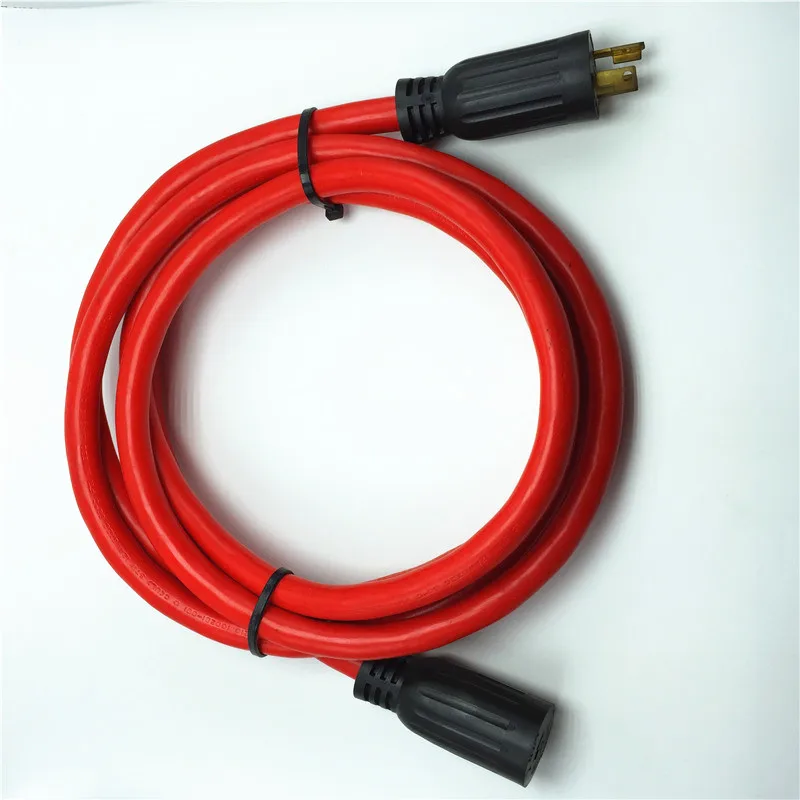 L5-15P plug to L5-15R connector Heavy Duty Locking Extension cord