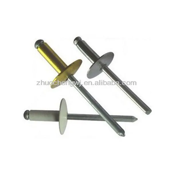 White/balck all color Large flange head blind rivet pop rivets