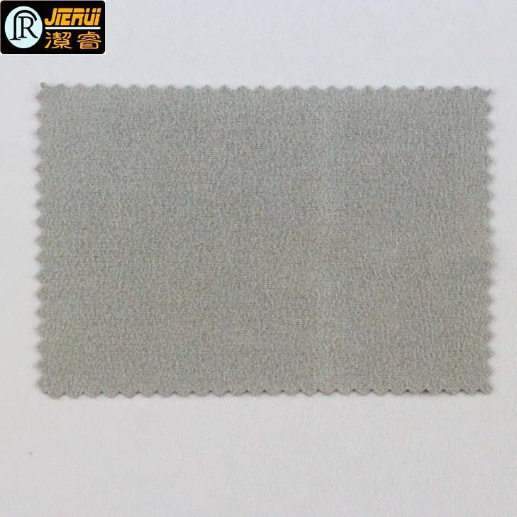 embossed printed chamois/suede microfiber cleaning cloth