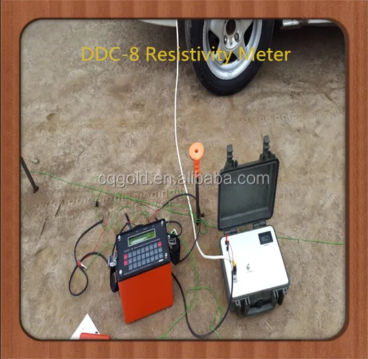 Geophysical Resistivity Meter Geoelectric Equipment For Ground Water Detector and Water Finder