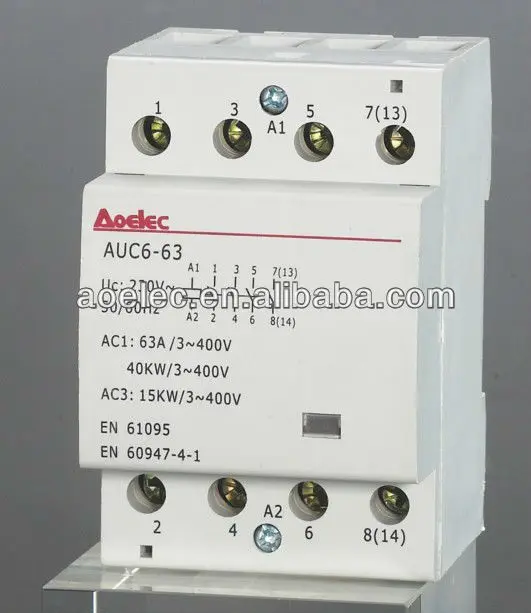 
AUC6 with good quality Installation Electric Contactor 220V 