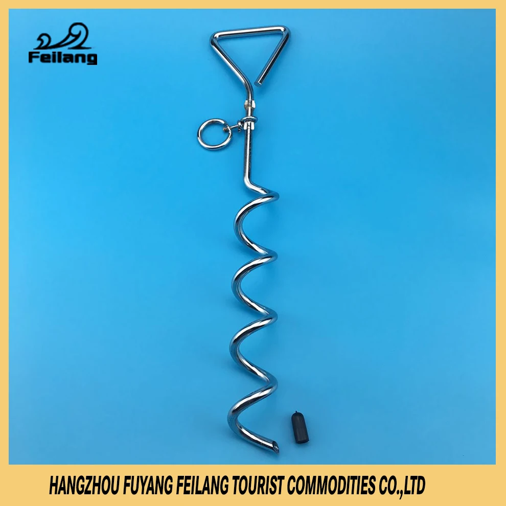 16,5 дюйма/42 см стальная хромирующая проволока, палатка для собак, собачьи колышки, аксессуары для кемпинга и активного отдыха, походные колышки