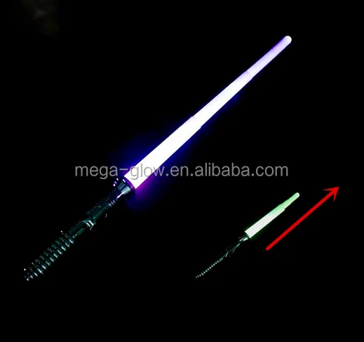 2020 Good Quality Led Expandable Flashing Light Up Swords With Sound