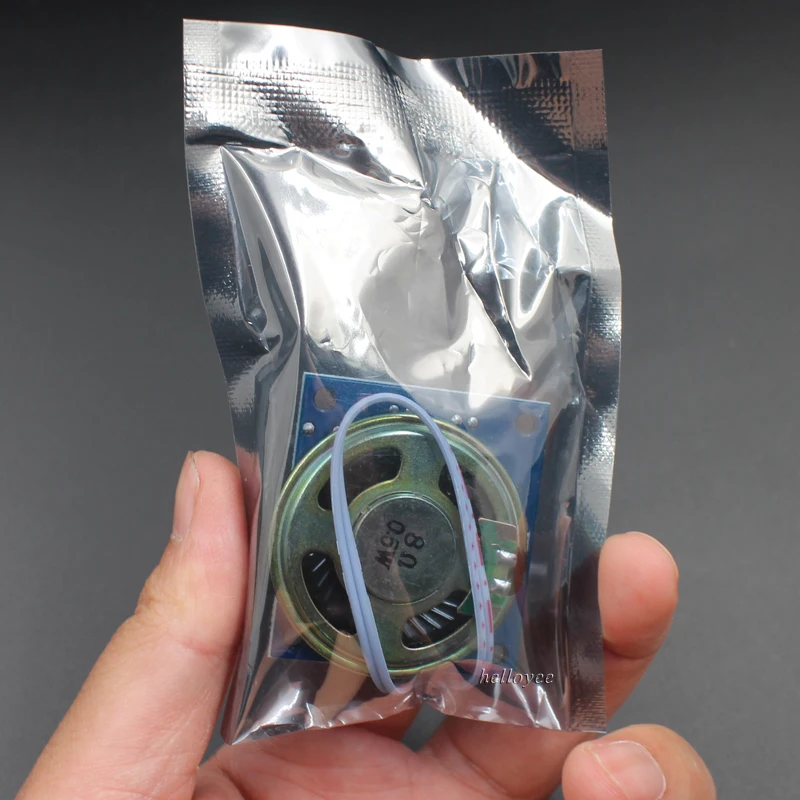 Модуль воспроизведения звуковой записи ISD 1820 с микрофоном + громкоговоритель