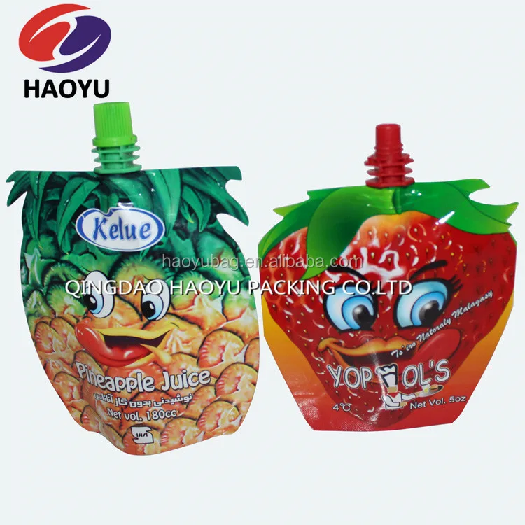 popsicle packaging bag/popsicle pouch/roll film for ice cream food packaging laminating pouches Popping special shape pouch