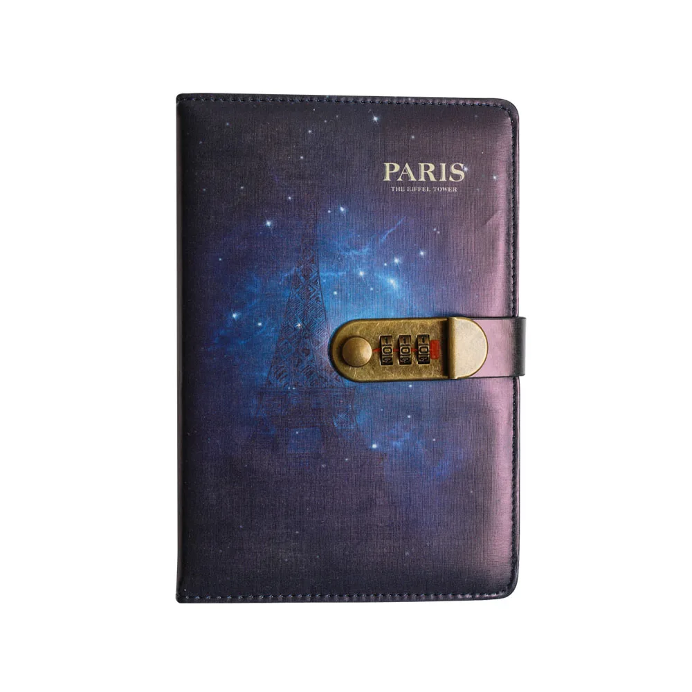 Combination Lock Diary Custom Academic Year Electronic Secret Diary