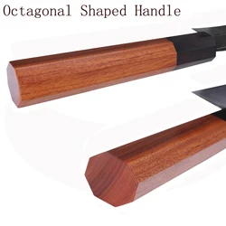 9 inch Japanese High Carbon Clad Steel Hammer Forged  Kiritsuke Knife Handmade