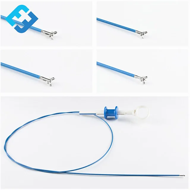 over cup and alligator Disposable gastroscope Biopsy Forceps