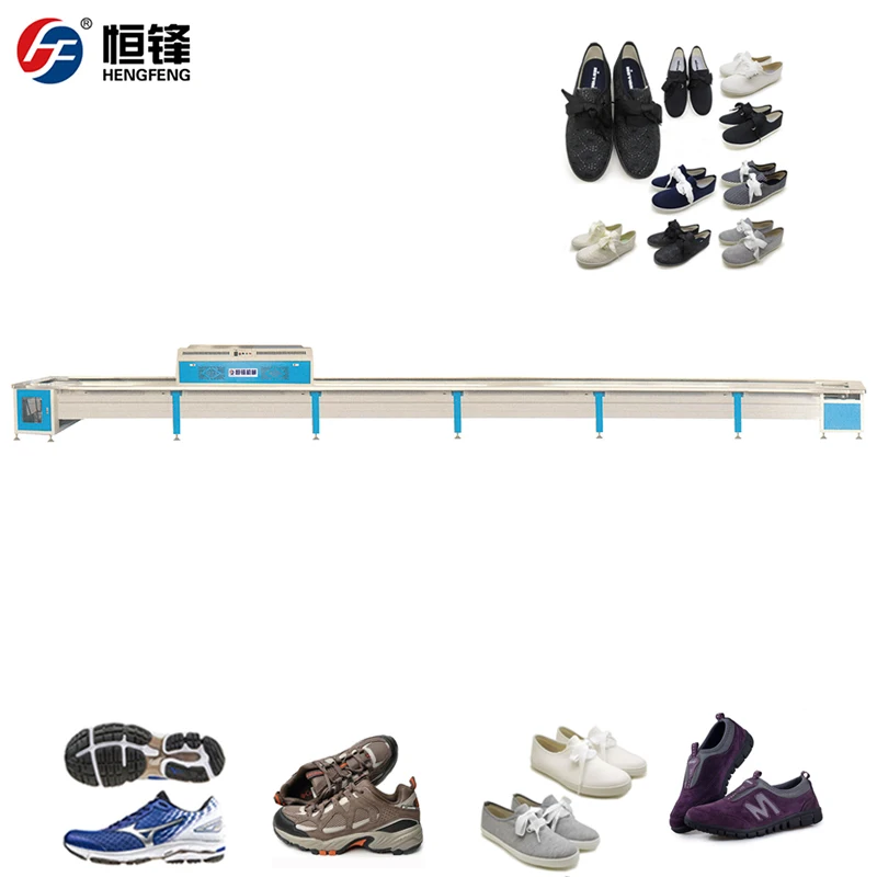 rubber slippers making machine shoemaker factory whole shoe assembly line cheap pu shoe production line