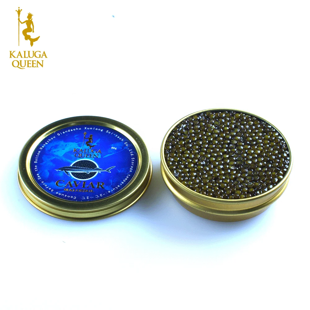 Hot sale wholesale high quality bulk\/box caviar export,hybrid caviar for sushi