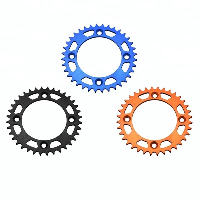 High Quality cnc Aluminum 420 428 520 Racing Rear Sprockets for dirt bike