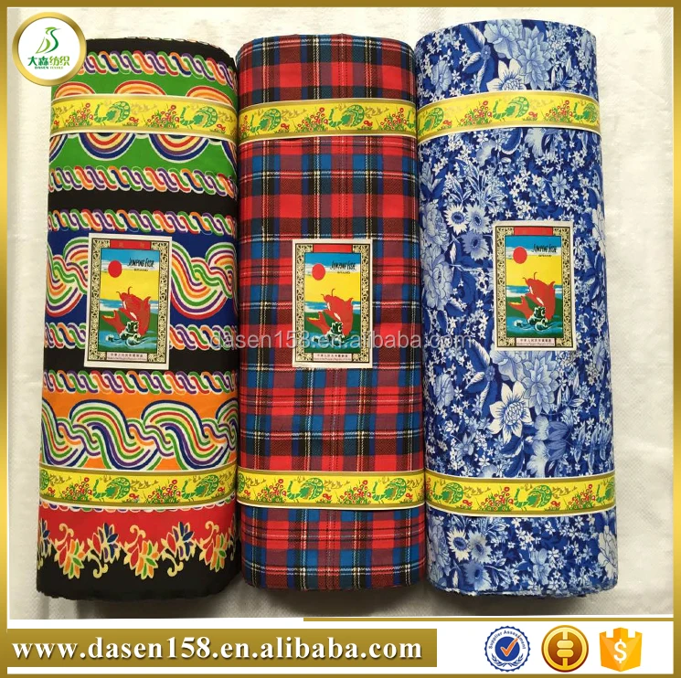 China supplier 35/36' jumping fish fabrics printed for cotton or polyester