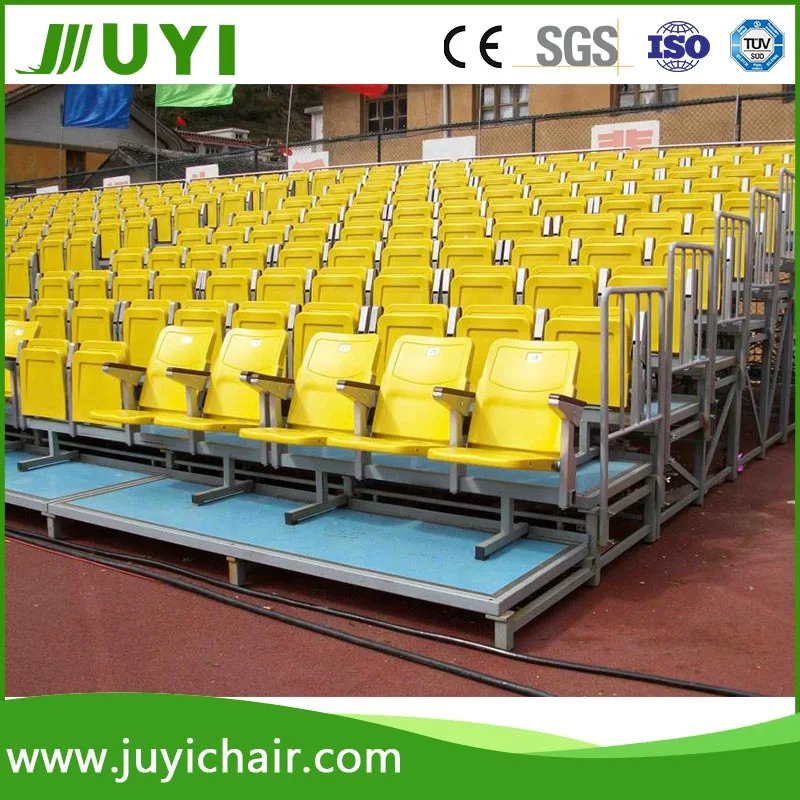 JY-716 Manufactory Used Outdoor Hockey Telescopic Theater seating Retractable Auditorium Seat Bleacher Chairs