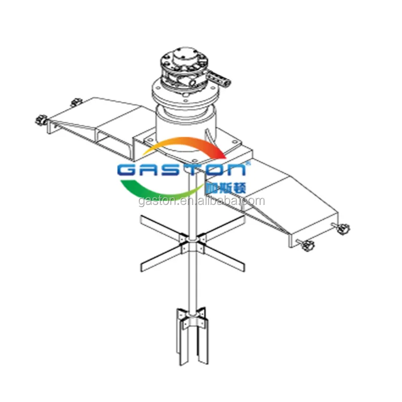 high quality IBC Barrel Agitator agitator mixerPortable horizontal plate mixer is produced in kunshan, China.
